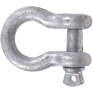 7/8 in. Hot-Dipped Galvanized Forged Steel Anchor Shackle (2-Pack)
