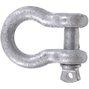 3/16 in. Hot-Dipped Galvanized Forged Steel Anchor Shackle (5-Pack)