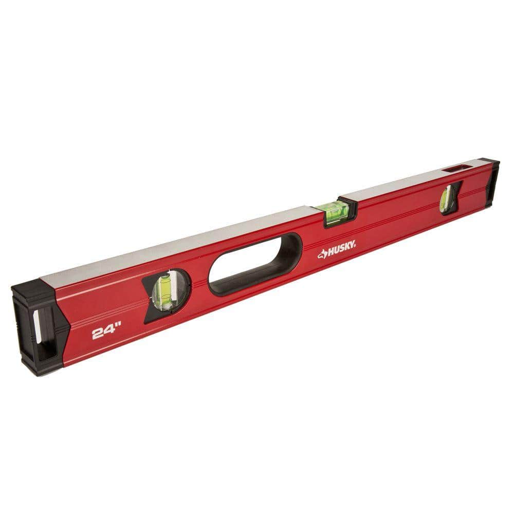 Husky 48 in. Aluminum Box Level 9814148H The Home Depot