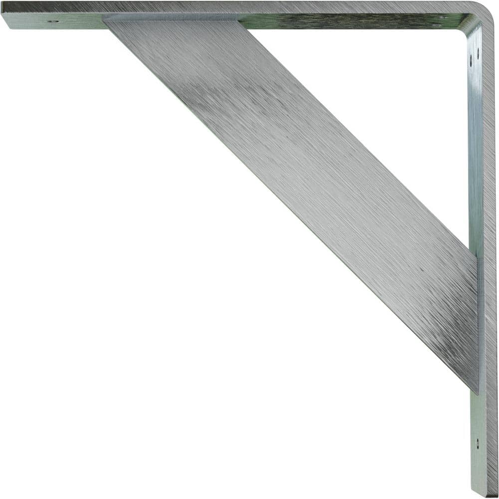 10" x 2" x 10" Unfinished Steel Bracket for Shelves and Countertops