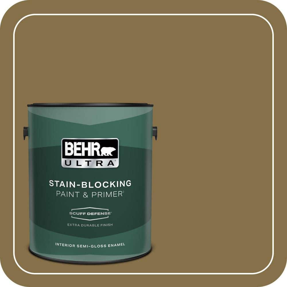 1 gal. #370F-7 Pinetop Extra Durable Semi-Gloss Enamel Interior Paint & Primer price history on PriceWatchPro