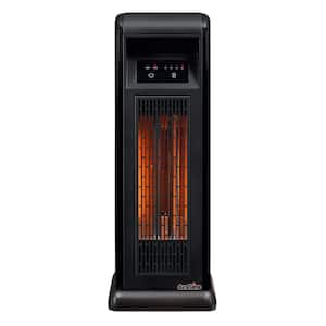 Duraflame 23.01 in. 1500-Watt Electric Infrared Quartz Tower Heater with Remote