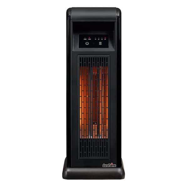 Twin Star Home Duraflame 23.01 in. 1500-Watt Electric Infrared Quartz Tower Heater with Remote