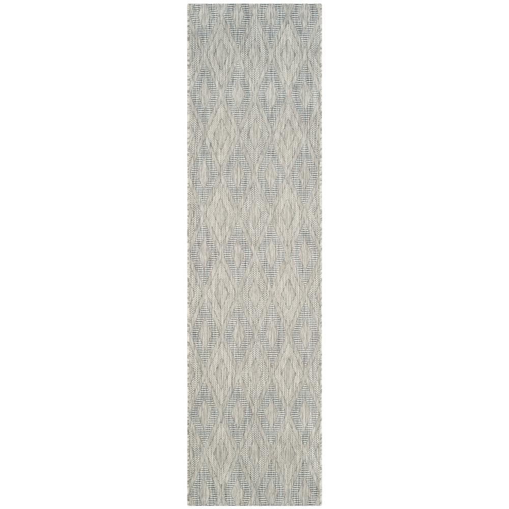 Reviews for SAFAVIEH Courtyard Gray/Gray 2 ft. x 20 ft. Solid Color ...