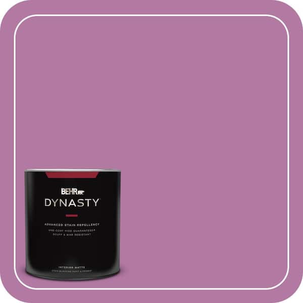 BEHR DYNASTY 1 qt. Home Decorators Collection #HDC-SP16-11 Cactus Flower Matte Interior Stain-Blocking Paint & Primer