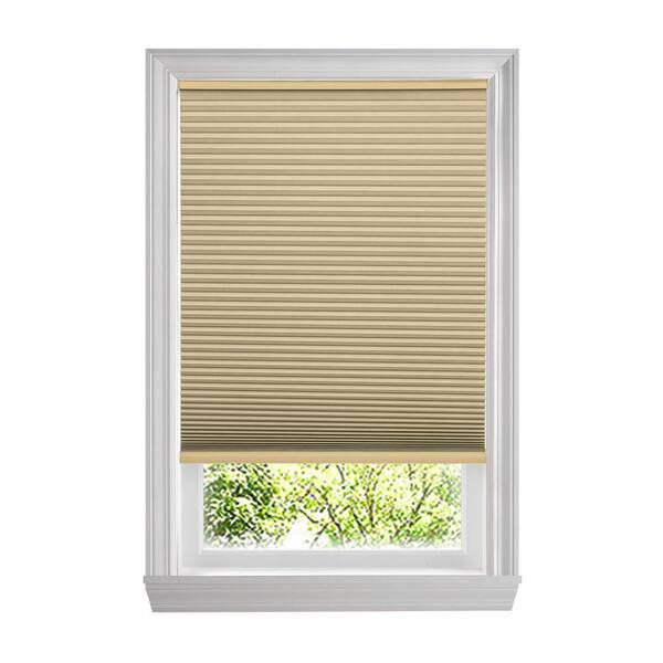 Home Decorators Collection Latte Cordless Blackout Cellular Shades for Windows - 32.25 in. W x 72 in. L (Actual Size 32 in. W x 72 in. L)