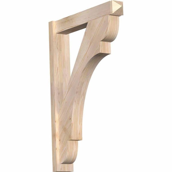 Ekena Millwork 6 in. x 42 in. x 30 in. Olympic Arts and Crafts Smooth Douglas Fir Outlooker