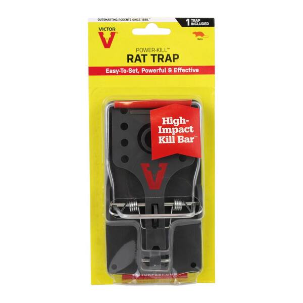 Victor Outdoor and Indoor No-Touch Power Kill Instant-Kill Rat