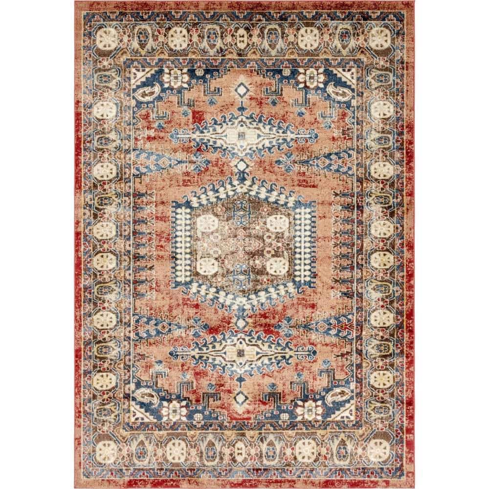 Unique Loom Utopia Larissa Terracotta 7' 1 x 10' 0 Area Rug 3145772
