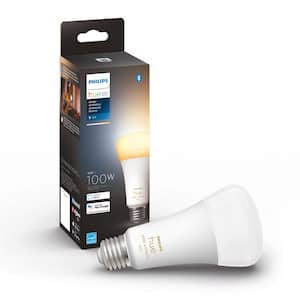 100-Watt Equivalent A21 Smart LED Tunable White Light Bulb with Bluetooth (1-Pack)