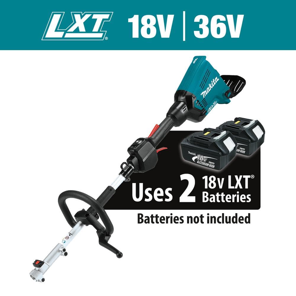 Makita LXT 18V X2 (36V) Lithium-Ion Brushless Cordless Couple Shaft Power  Head (Tool-Only) XUX01Z - The Home Depot