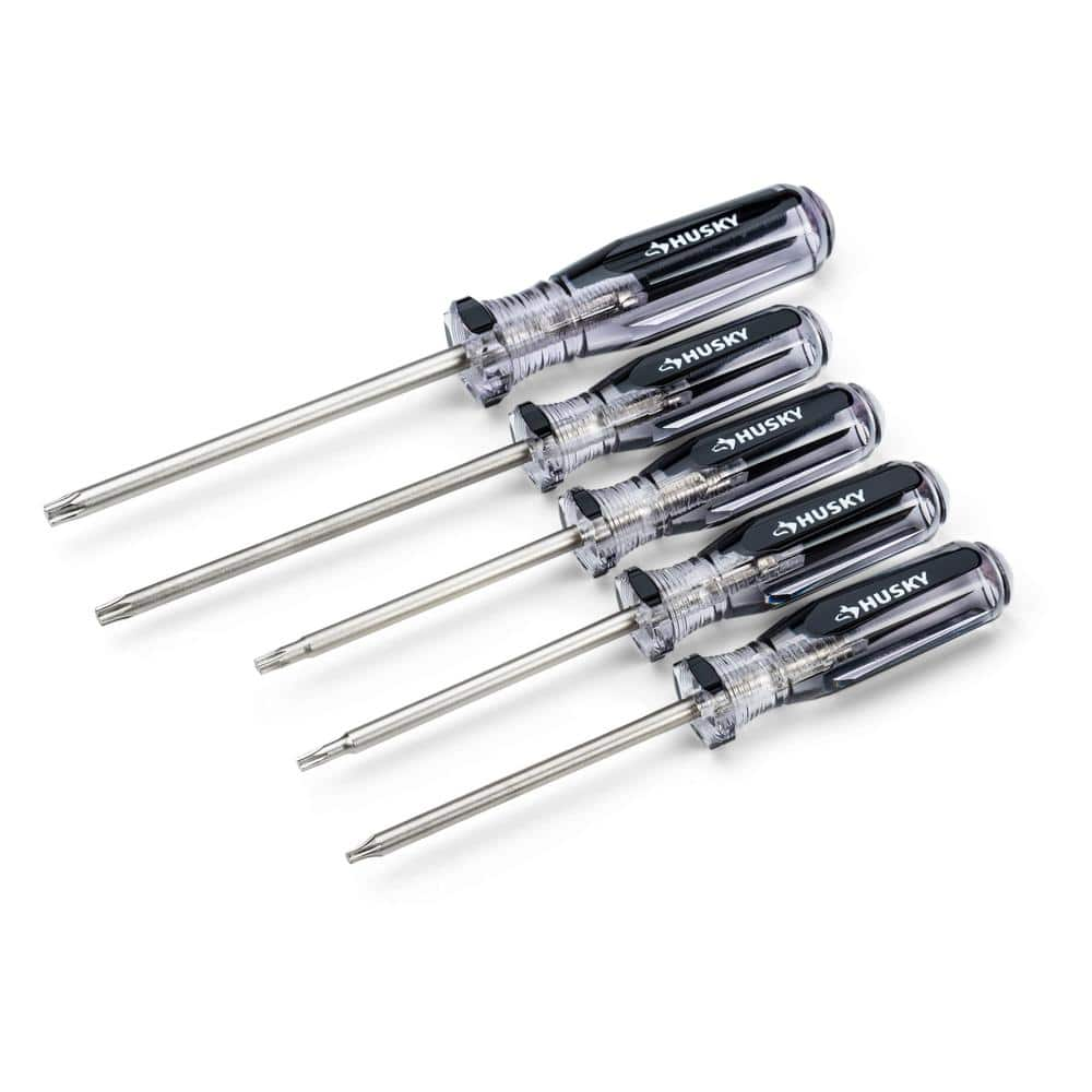 Stubby Set TX 1 Juego de destornilladores TORX®, 5 piezas