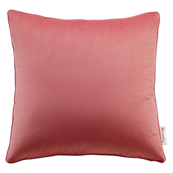 Laura Park Hot Pink Velvet Throw Pillow