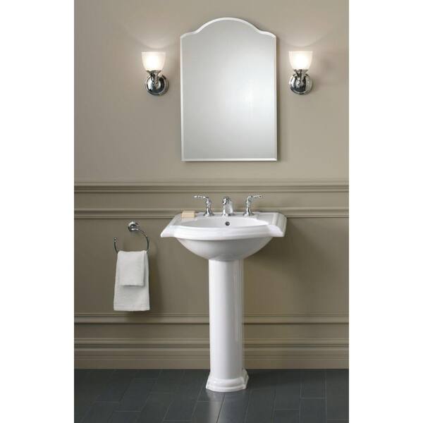 single wall sconce bathroom