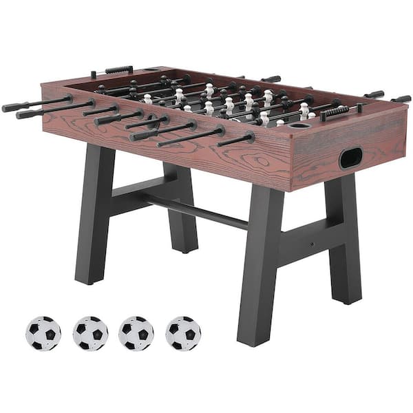 Foosball Table, 55 in. Standard Size Foosball Table, Indoor Full Size Foosball Table for Home, Family, and Game Room