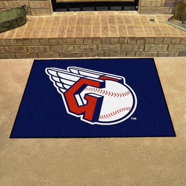 MLB Cleveland Guardians Navy 3 ft. x 4 ft. Area Rug