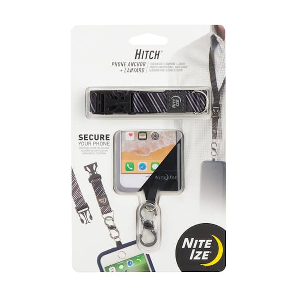 Nite Ize Hitch Phone Anchor/Lanyard, Black