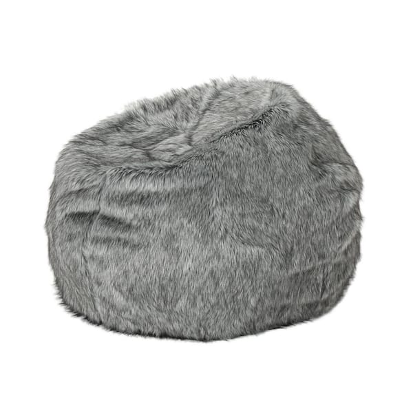 grey bean bag