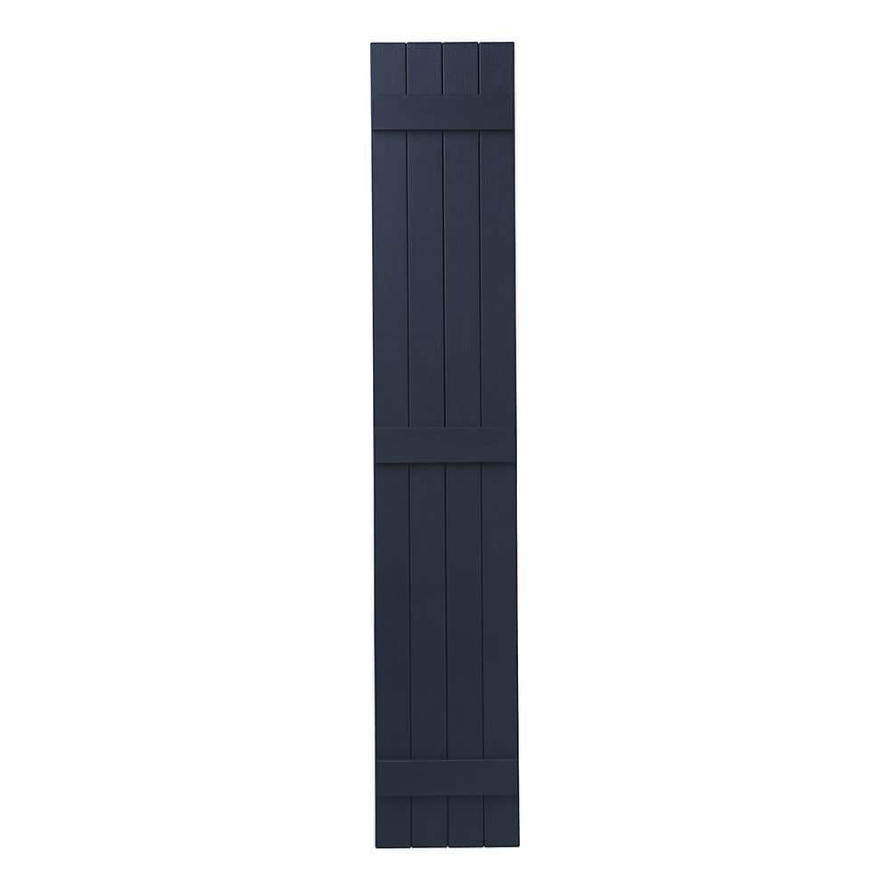 PlyGem Shutters and Accents Closed Board and Batten Shutter (Set of 2)