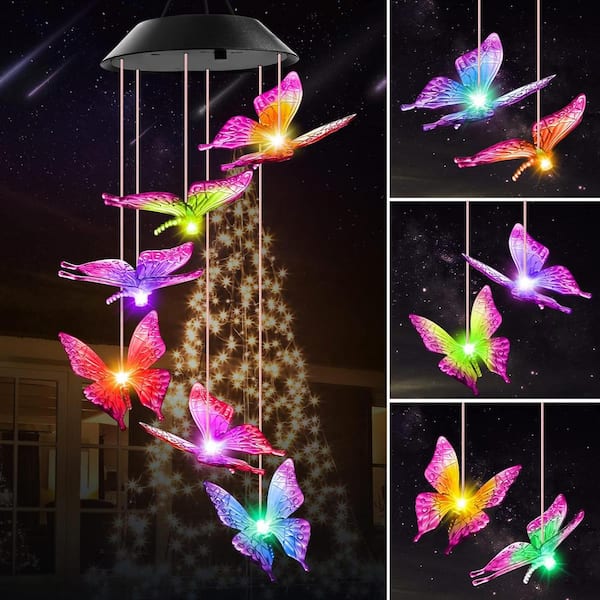 Primehome Mandala Wind Chimes for Outside Unique Windchimes Outdoor Garden