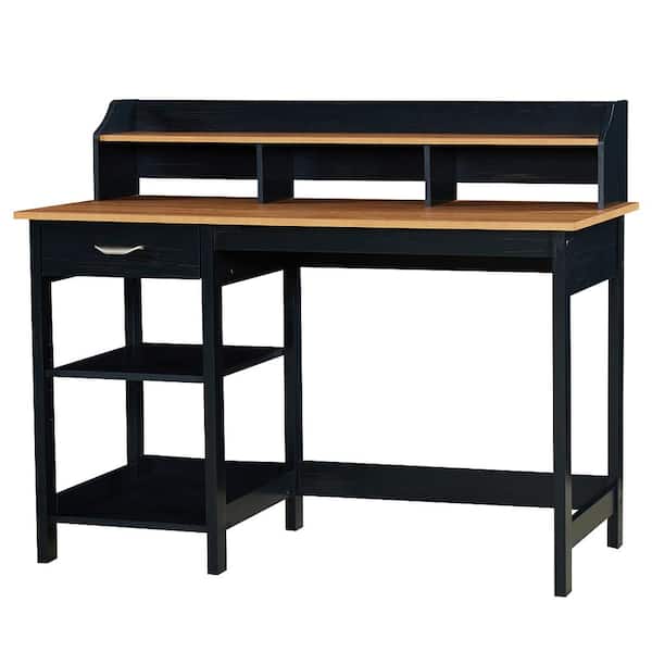 SAINT BIRCH Finley 47.24 in. Natural Writing Desk