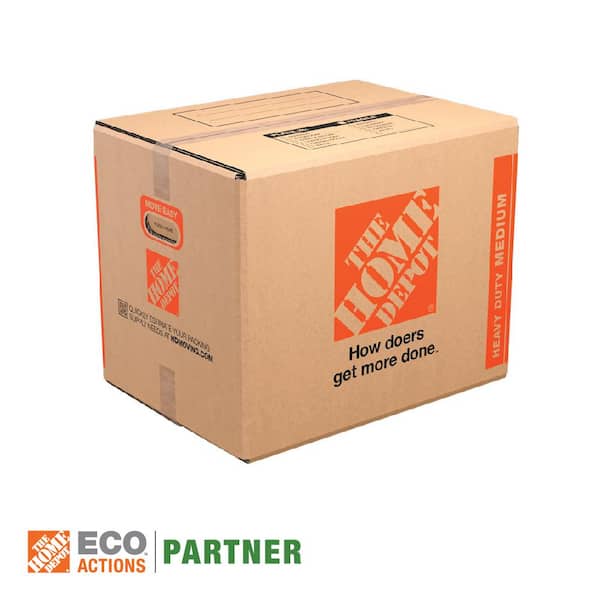 The Home Depot 21 in. L x 15 in. W x 16 in. D HeavyDuty Medium Moving