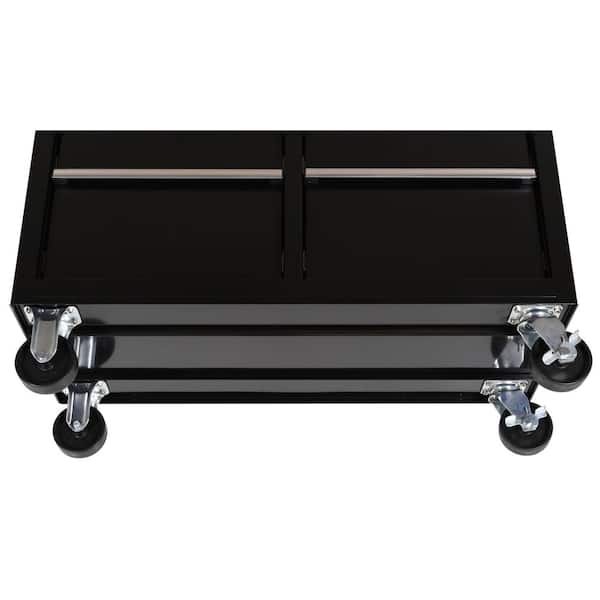 Husky Standard Duty 41 in. 7-Drawer Gloss Black Mobile Workbench