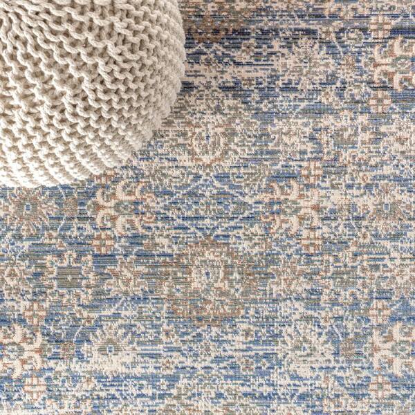 Jonathan Y Stirling English Country Argyle Indigo Blue 4 Ft X 6 Ft Area Rug Sbc301b 4 The Home Depot