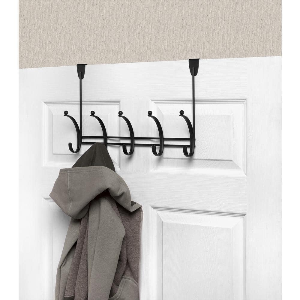 Over the Door coat rack Brown elegant design coat hooks, High