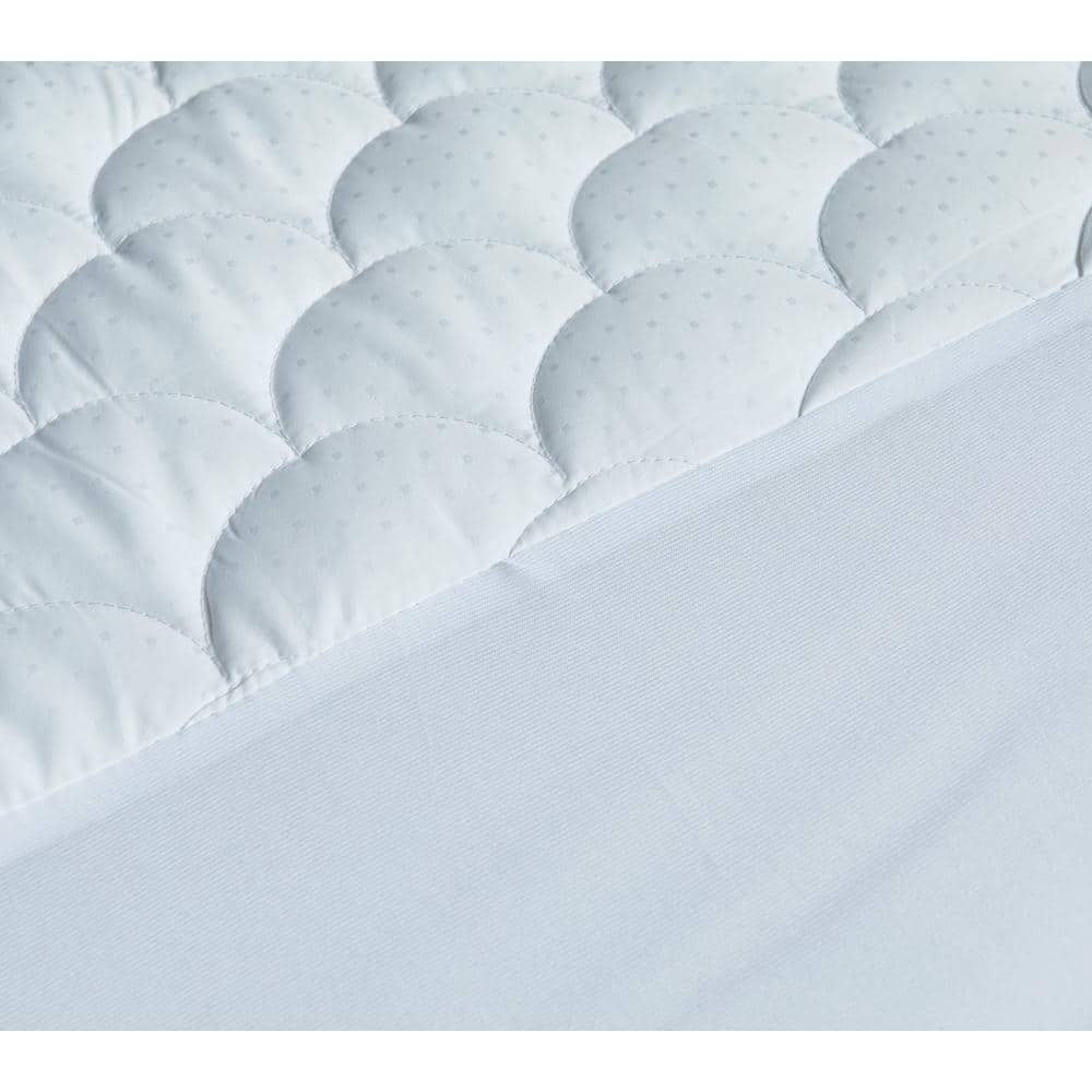 Full Size White Waterproof Down Alternative Mattress Topper