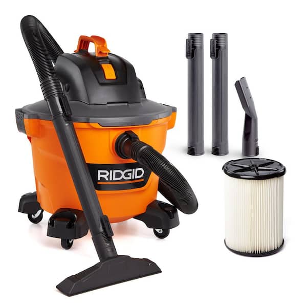 9 Gal. 4.25 Peak HP NXT Shop Vacuum Wet Dry Vac with General Debris Filter, Locking Hose and Attachments HD09001