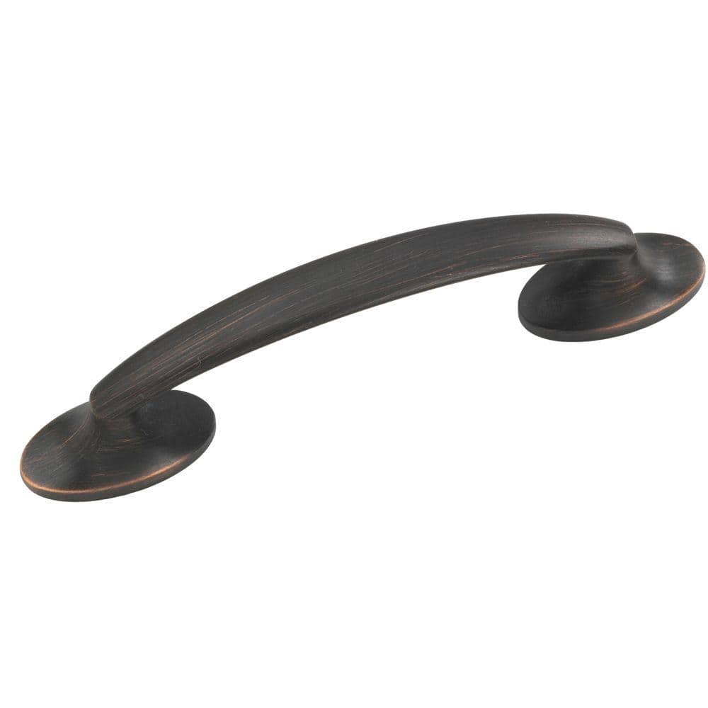 Vintage Bronze 3" Modern Cabinet Handle with Mounting Hardware