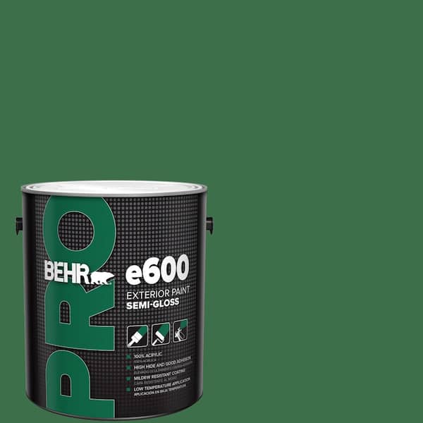 BEHR PRO 1 gal. #S-H-450 Parsley Sprig Semi-Gloss Exterior Paint