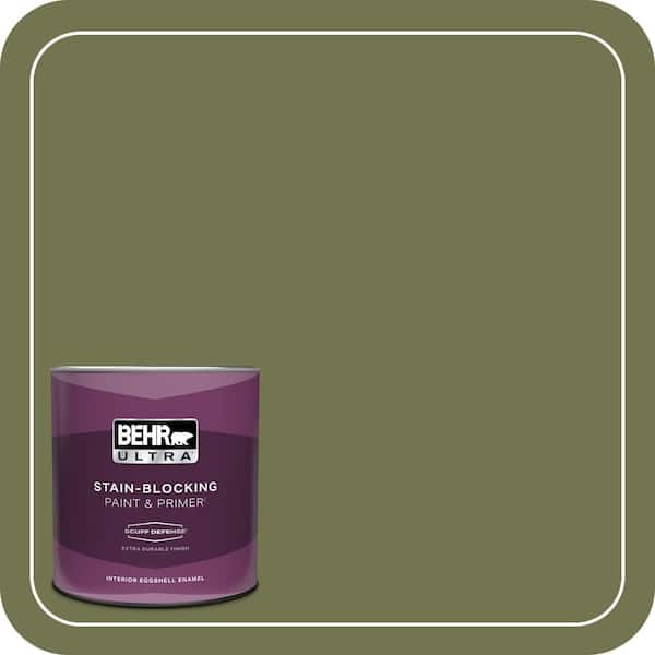 BEHR ULTRA 1 qt. #S360-6 Secret Meadow Extra Durable Eggshell Enamel Interior Paint & Primer
