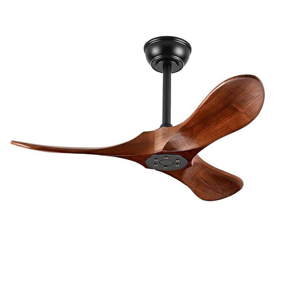 36 in. Solid Wood Ceiling Fan without Light, Reversible DC Motor, Wall Switch and Remote Control price history on PriceWatchPro