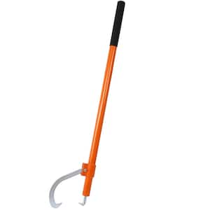 Aluminum Handle Cant Hook Heat Treated for Strength 48 in., Orange