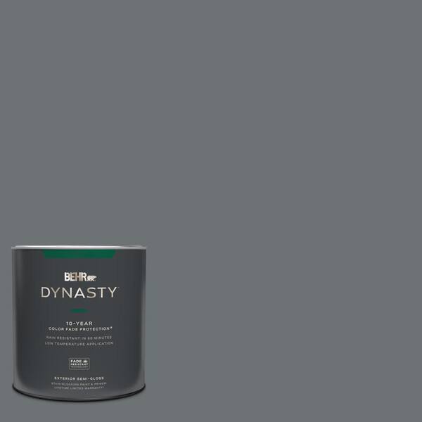 BEHR PREMIUM 5 gal. #MQ5-28 Dawn Gray Semi-Gloss Direct to Metal