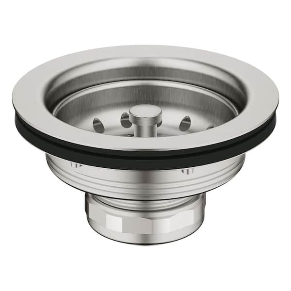 GROHE Sink Strainer in Supersteel Infinity Finish