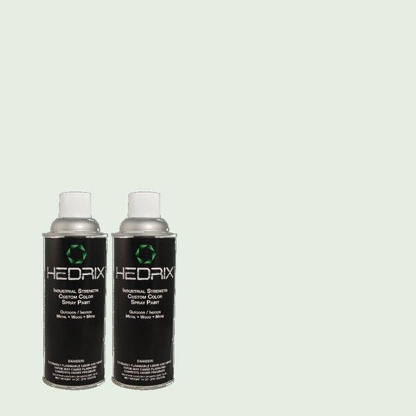 Hedrix 11 oz. Match of 480E-1 Country Mist Low Lustre Custom Spray Paint (2-Pack)