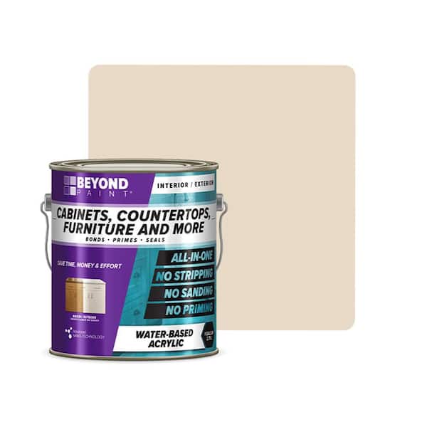 1 gal. Off White Cabinets, Countertops, Furniture and More Multi-Surface All-in-One Interior/Exterior Refinishing Paint