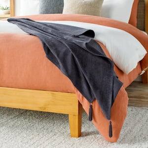 Eppington Navy Throw Blanket