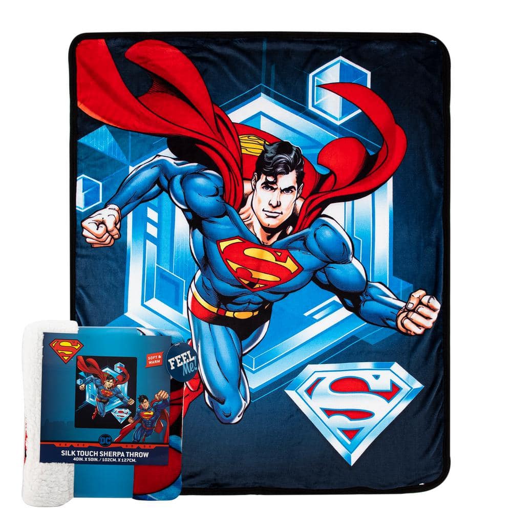 Justice League Reversible Comforter Set Multi-Coloured King Single  Multi-Coloured