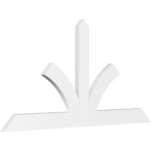Ekena Millwork Richland 84 in. W x 42 in. H x 2 in. D Signature Polyurethane Bracket