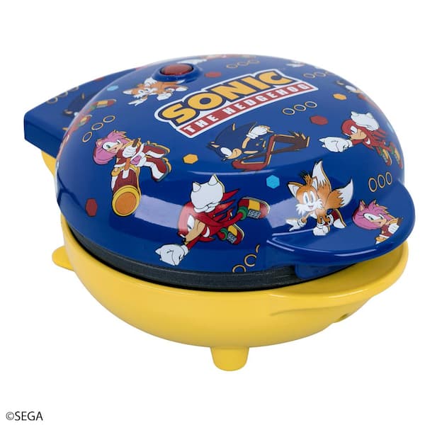 Uncanny Brands Sega Sonic the Hedgehog Blue American Mini Waffle