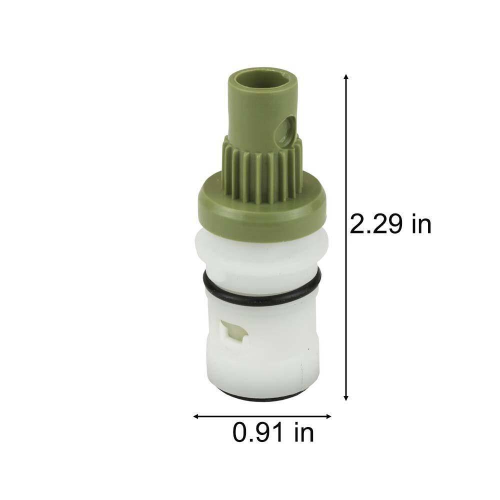 Danco White and Brass Faucet Stem Cartridge for American Standard