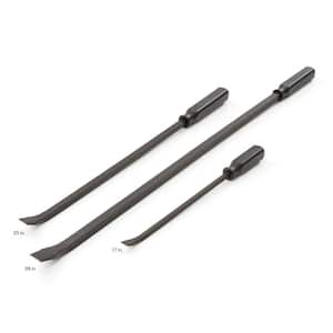 17 in., 25 in. and 36 in. Angled Tip Handled Pry Bar Set (3-Piece)