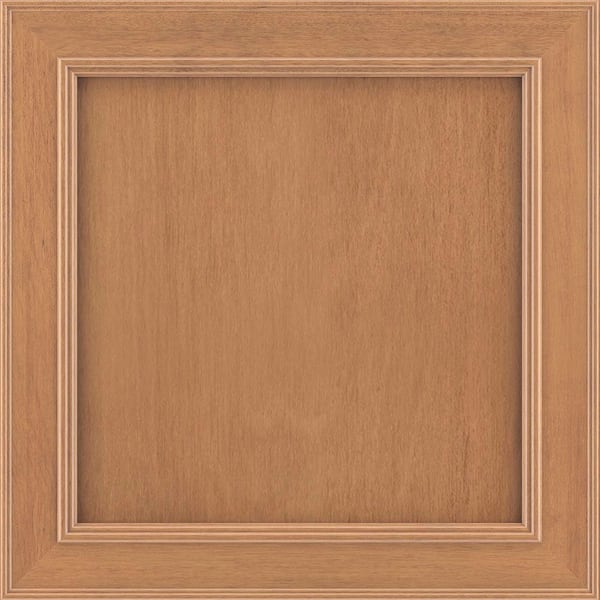 American Woodmark Brookland 11 9/16-in. W x 3/4-in. D x 11 1/2-in. H in Maple Cider Cabinet Door Sample
