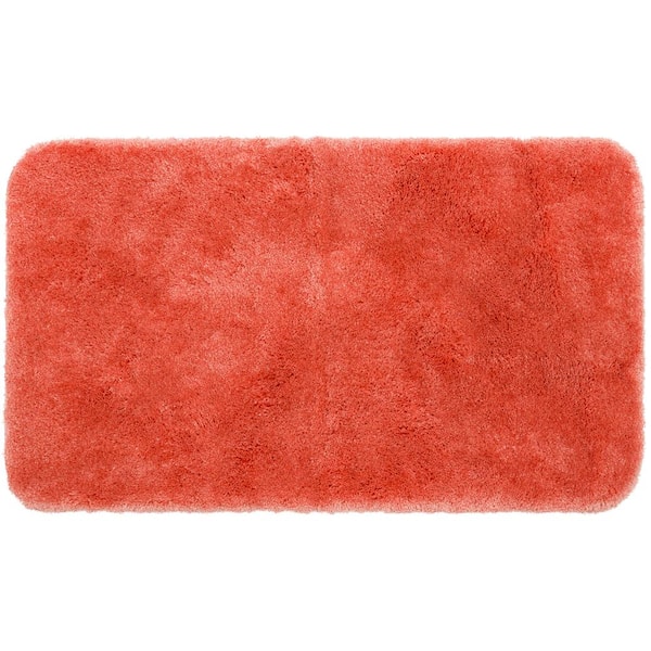 Mohawk Home Royal Coral 21 in. x 34 in. Nylon Machine Washable Bath Mat