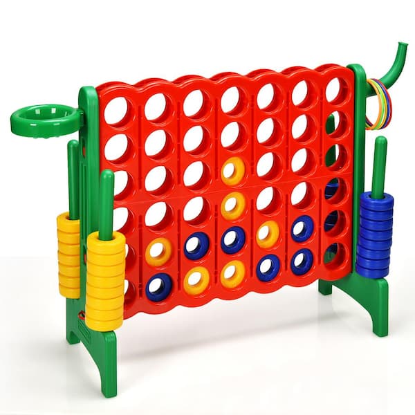 その他 4in1 Box SmartBoom's Play within a Play Costway 4-to-Score Game Set 4 in. A Row Jumbo with Storage