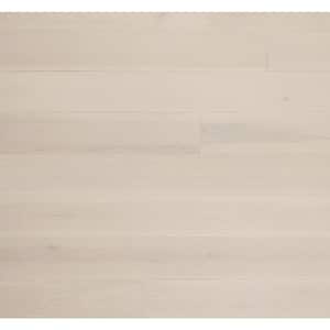 Silver Cloud XL Hickory 1/2 in. T x 7.5 in. W Tongue and Groove W-Brushed Engineered Hardwood Flooring (31.09 sqft/case)